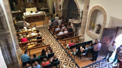 Reapertura de la iglesia de Bujarrabal (Guadalajara) tras casi 25 años cerrada / EUROPA PRESS