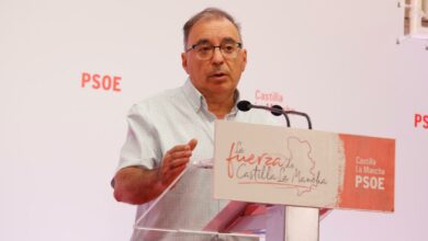 El presidente del grupo socialista en las Cortes de Castilla-La Mancha, Fernando Mora / Foto: PSOE CLM