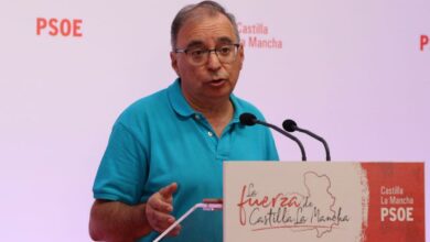 El presidente del grupo parlamentario socialista en las Cortes, Fernando Mora / Foto: PSOECLM