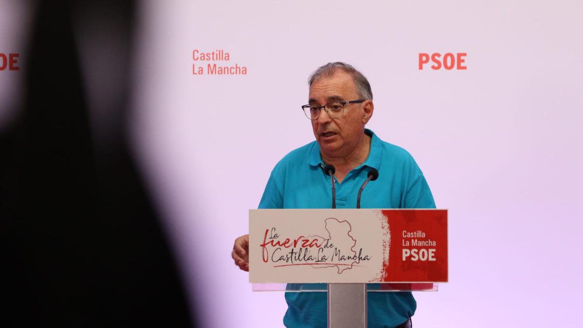 El presidente del grupo parlamentario socialista en las Cortes, Fernando Mora / Foto: PSOECLM