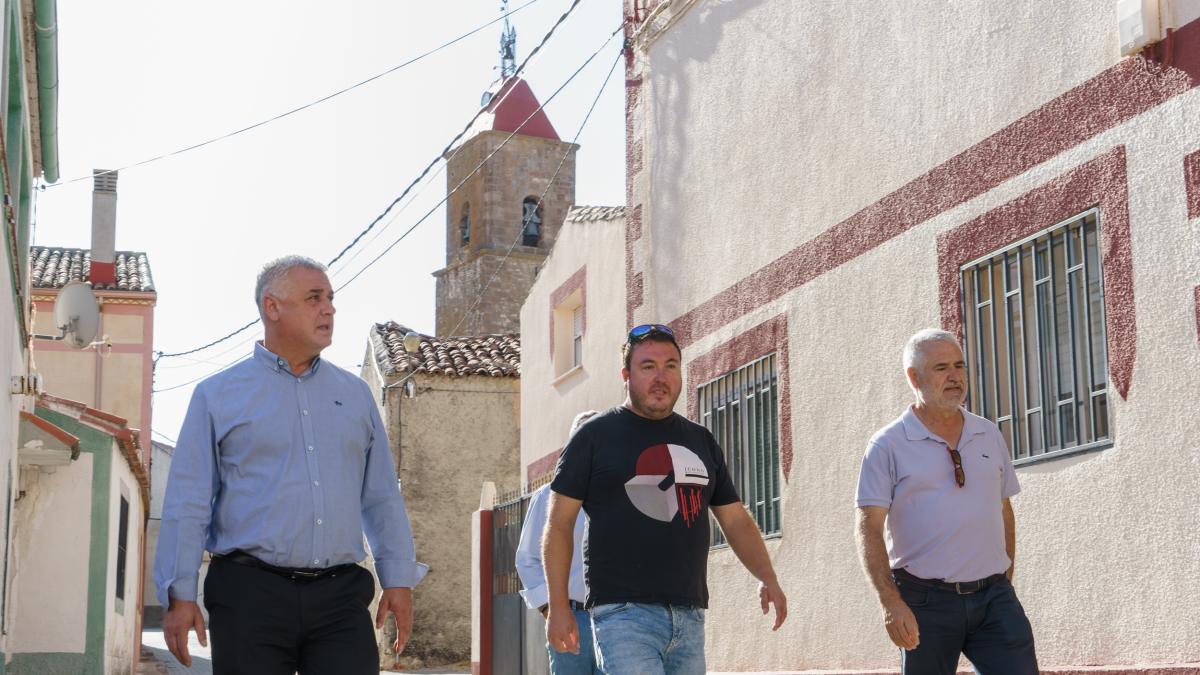 Vega visita Alcolea del Pinar y Saúca / Foto: Diputación de Guadalajara