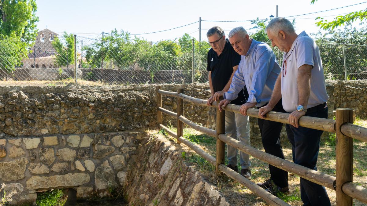 Vega visita Alcolea del Pinar y Saúca / Foto: Diputación de Guadalajara