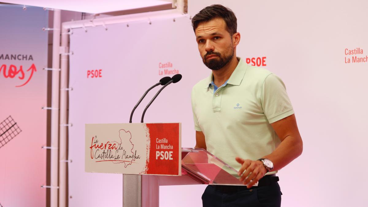El secretario de Política Municipal del PSOE de Castilla-La Mancha, Miguel Zamora / Foto: PSOE CLM