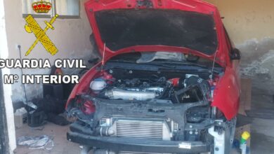 La Guardia Civil detiene a una mujer por robar coches, despiezarlos y lucrarse con la venta de sus piezas / Foto: Guardia Civil Toledo