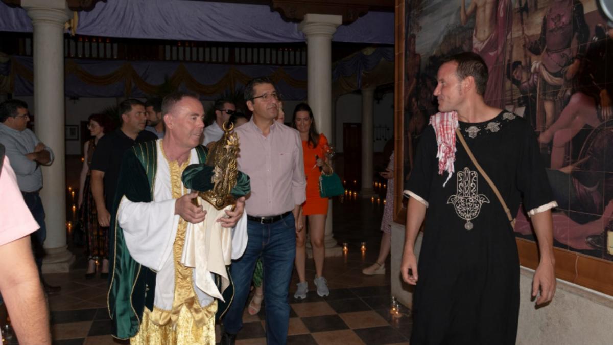 José Manuel Caballero ha asistido a la inauguración de la V edición de Almedina Mora / Foto: Diputación Ciudad Real