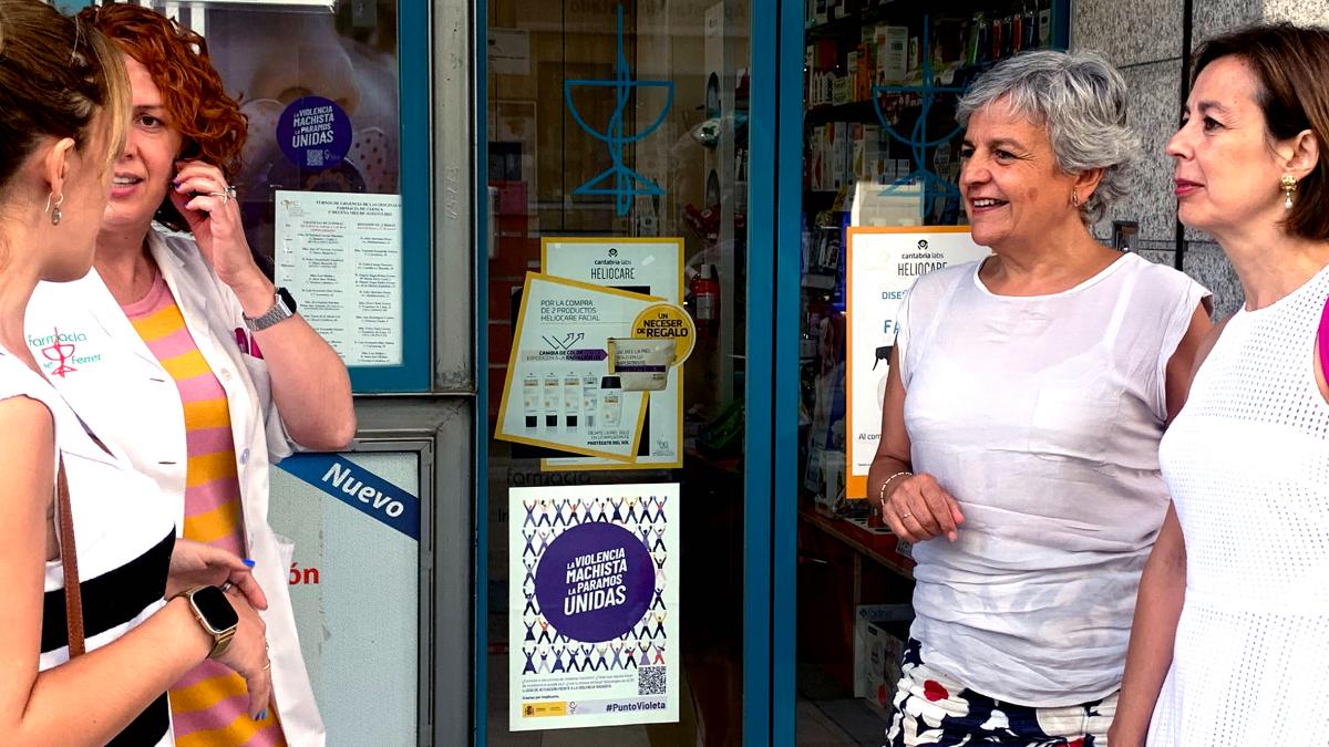 Las farmacias de Cuenca se convierten en Puntos Violeta facilitando información sobre violencia de género / Foto: Subdelegación Gobierno Cuenca