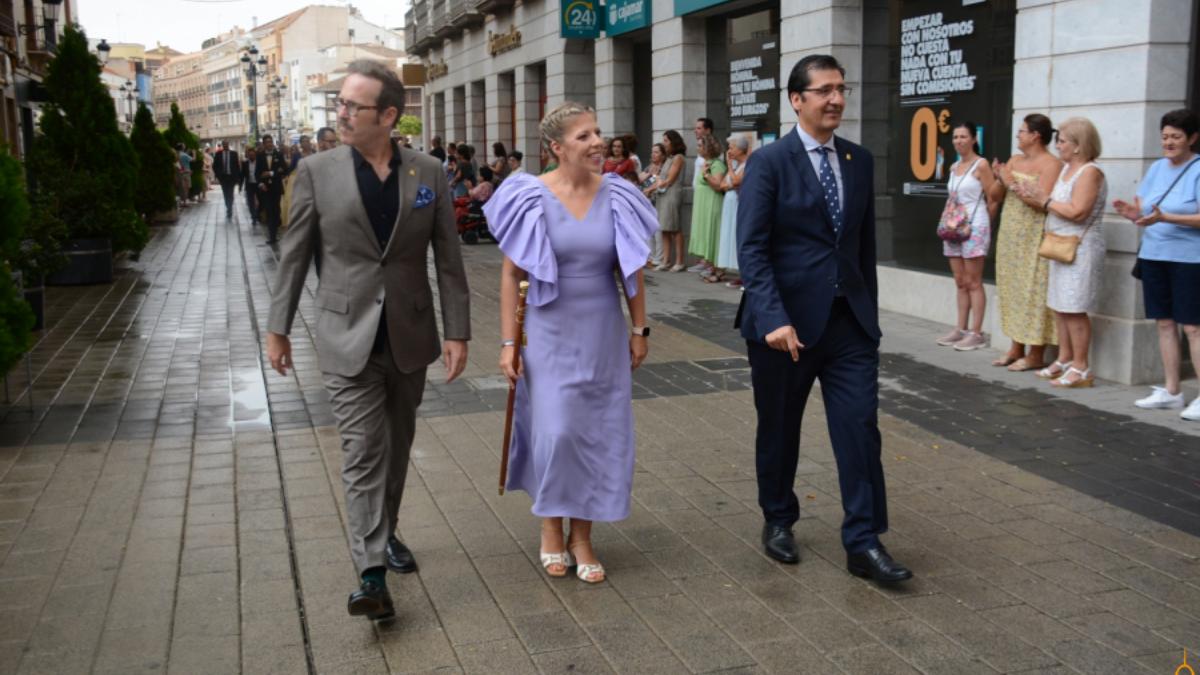 José Manuel Caballero muestra su apoyo “a los hombres y mujeres de la cultura” en la Fiesta de las Letras y las Artes de Tomelloso / Foto: Diputación Ciudad Real
