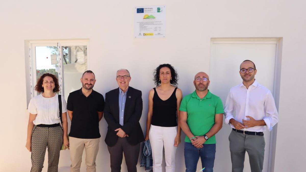 El viceconsejero de Medio Rural, Agapito Portillo, inaugura la planta denitrificadora de Higueruela (Albacete), obra sufragada con fondos LEADER del Grupo de Acción Local de la Mancomunidad Monte Ibérico / Foto: JCCM