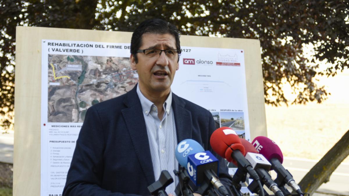 José Manuel Caballero, presidente de la Diputación de Ciudad Real / Foto: Diputación Ciudad Real