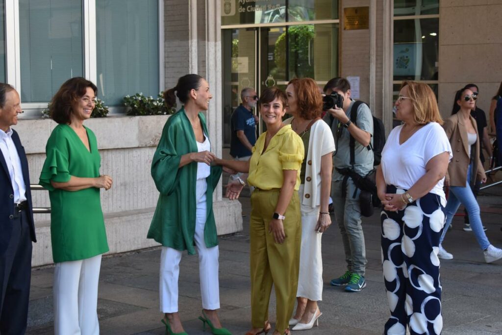 El Ayuntamiento de Ciudad Real recibe a la ministra de Política Territorial y portavoz del Gobierno Isabel Rodríguez García / Foto: Ayto. Ciudad Real