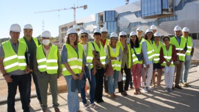 Los profesionales del ‘Virgen de la Luz’ realizan la primera visita al nuevo Hospital Universitario de Cuenca / JCCM