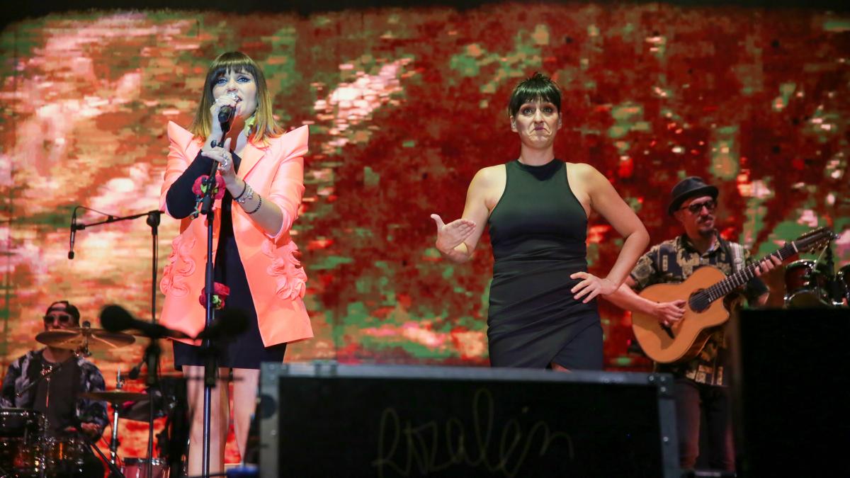 La cantante Rozalén actuaba en Toledo dentro de su programa de feria / Foto: Ayto. Toledo