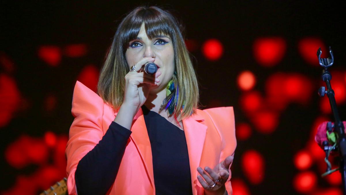 La cantante Rozalén actuaba en Toledo dentro de su programa de feria / Foto: Ayto. Toledo