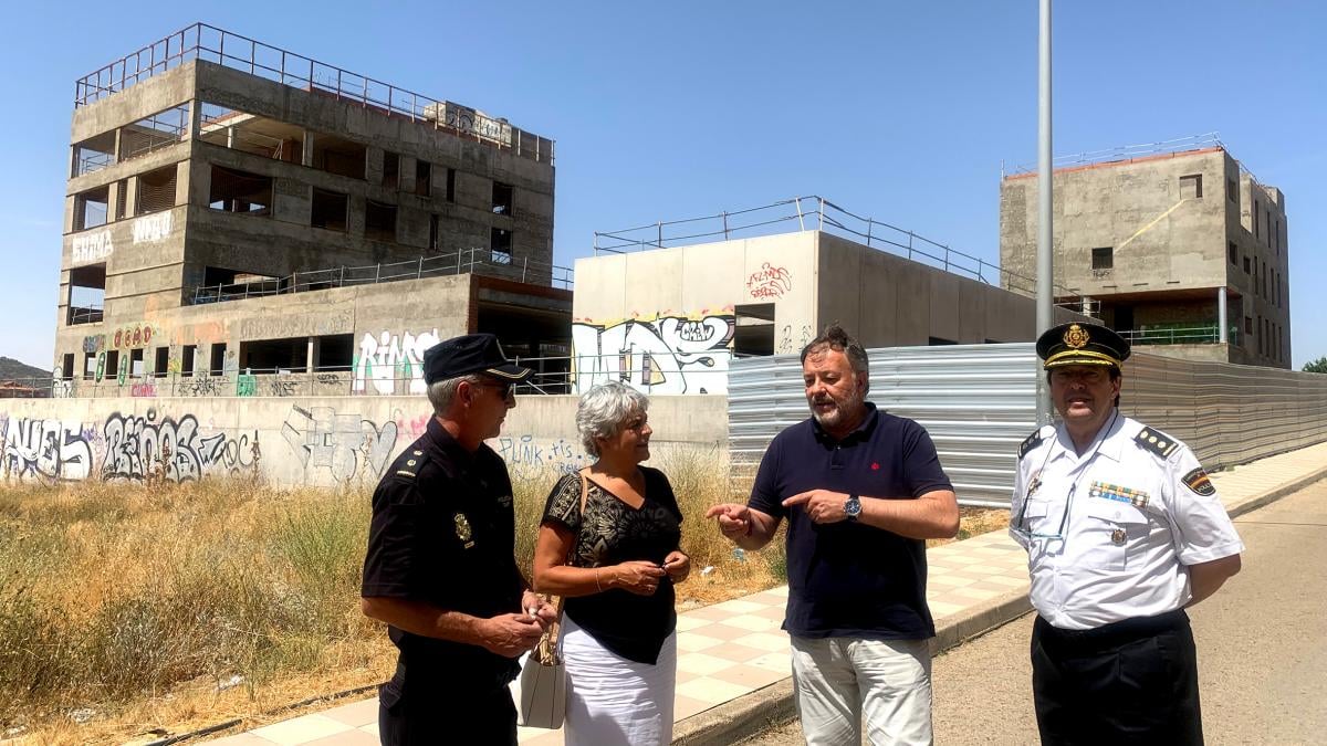 Obras de la nueva Comisaría Provincial de Policía Nacional de Cuenca / Foto: Subdelegación Gobierno Cuenca