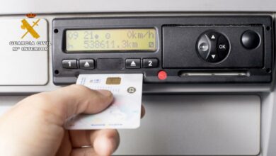 Tacógrafo / Foto: Guardia Civil de Albacete