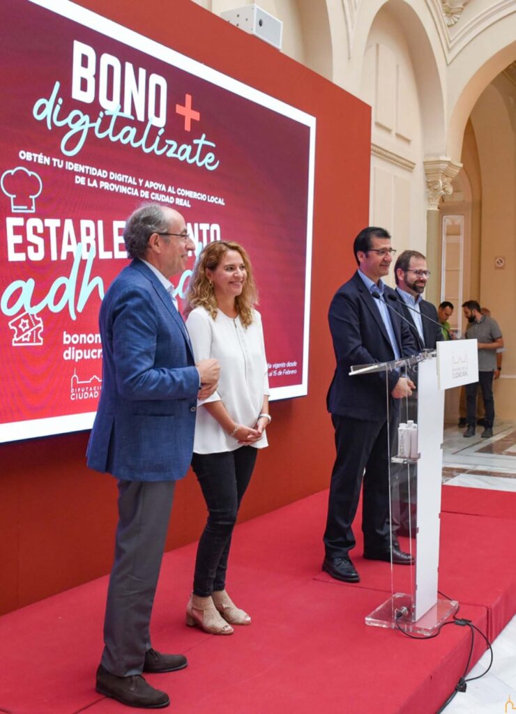 La Diputación de Ciudad Real impulsa el programa ‘Bonos+Digitalízate’ / Diputación Ciudad Real