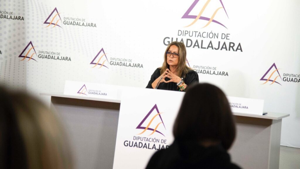 La vicepresidenta segunda de la Diputación de Guadalajara y delegada del área de Empleo, Olga Villanueva / Diputación Guadalajara