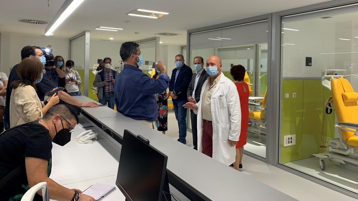 Visita ampliación Hospital Guadalajara / SESCAM