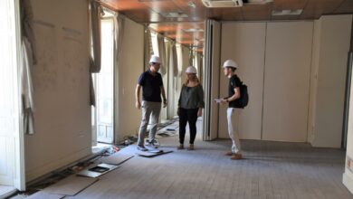 La delegada de la Junta en Cuenca ha visitado el desarrollo de las obras del edificio de la Junta / Foto: JCCM