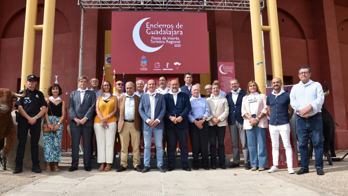 El vicepresidente de Castilla-La Mancha ha participado en el acto de promoción turística de los encierros de Guadalajara / Foto: JCCM