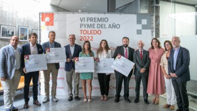 La consejera Patricia Franco ha entregado el premio a la ‘Pyme del Año’ en la provincia de Toledo / JCCM