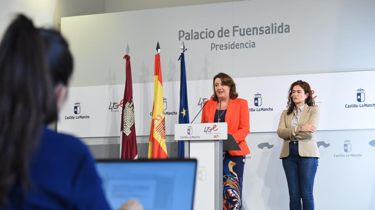 Patricia Franco ha informado de asuntos aprobados en Consejo de Gobierno / Foto: JCCM