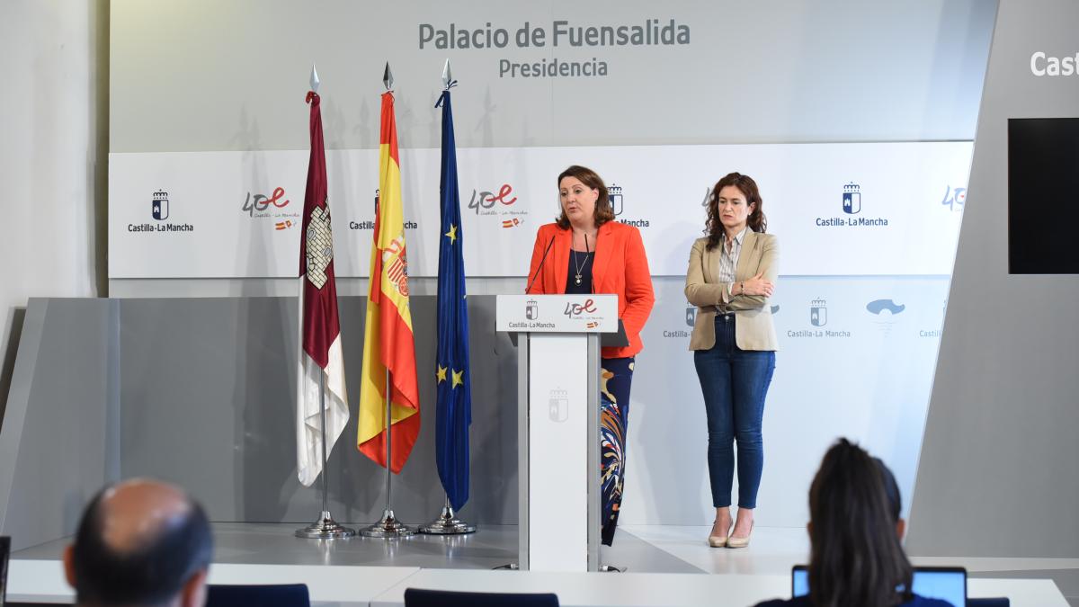 Patricia Franco ha informado de asuntos aprobados en Consejo de Gobierno / Foto: JCCM