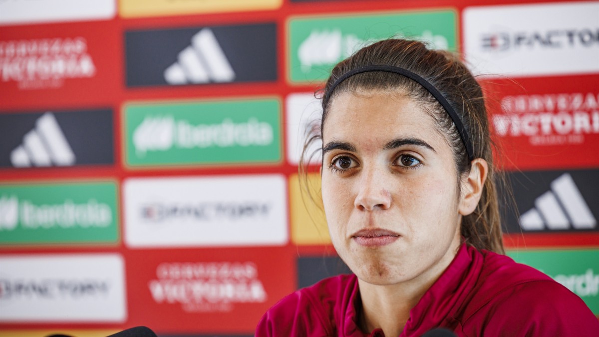 2023-08-09 Rueda de prensa de Alba Redondo, jugadora de la selección española en Wellington PABLO GARCÍA/RFEF 09/8/2023