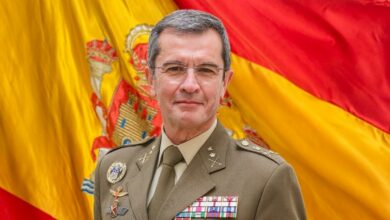 El general de división del Ejército de Tierra Francisco Javier Marcos Rodríguez, nuevo jefe de la UME. MINISTERIO DE DEFENSA 11/8/2023