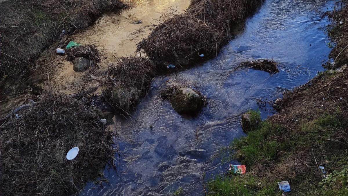Estado del río Huécar. CUENCA EN MARCHA 09/1/2024