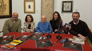 Presentación del ciclo 'Galdós Enamorado' en Guadalajara. EUROPA PRESS 29/1/2024