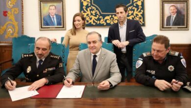 Firma del Convenio con la Policía Nacional den Talavera de la Reina. AYUNTAMIENTO 20/2/2024