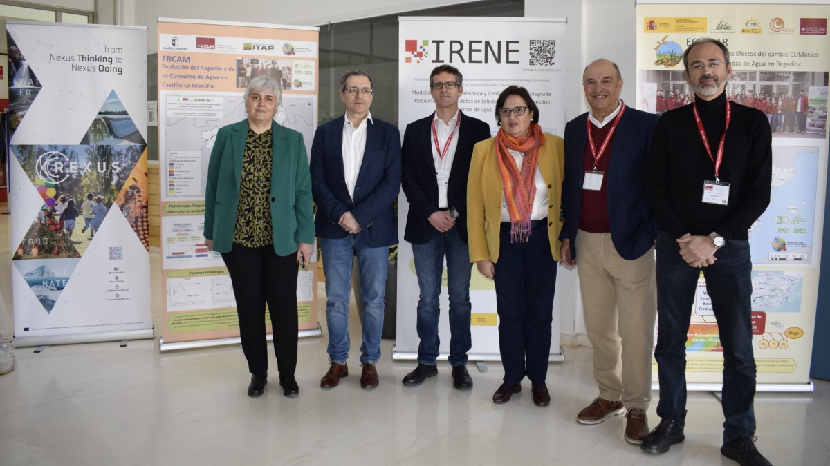 Inauguración del taller de trabajo 'Contabilidad del agua asistida por teledetección para una gestión sostenible'. UCLM 29/2/2024