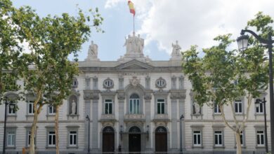 Fachada del Tribunal Supremo, a 7 de julio de 2023, en Madrid (España). El Tribunal Supremo tiene su sede en Madrid y es un órgano jurisdiccional único en España con jurisdicción en todo el territorio nacional, constituyendo el tribunal superior en todos los órdenes (civil, penal, contencioso-administrativo y social), salvo lo dispuesto en materia de garantías y derechos constitucionales, cuya competencia corresponde al Tribunal Constitucional. 07 JULIO 2023;;TRIBUNAL SUPREMO;JUSTICIA; Eduardo Parra / Europa Press (Foto de ARCHIVO) 07/7/2023