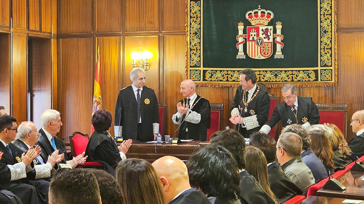 Faustino García se ha convertido en el nuevo fiscal jefe de la Fiscalía Provincial de Albacete. DIPUTACIÓN 04/4/2024