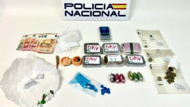 La Policía Nacional detiene a dos personas por tráfico de drogas en zonas de ocio de Cuenca. POLICÍA NACIONAL 05/6/2024