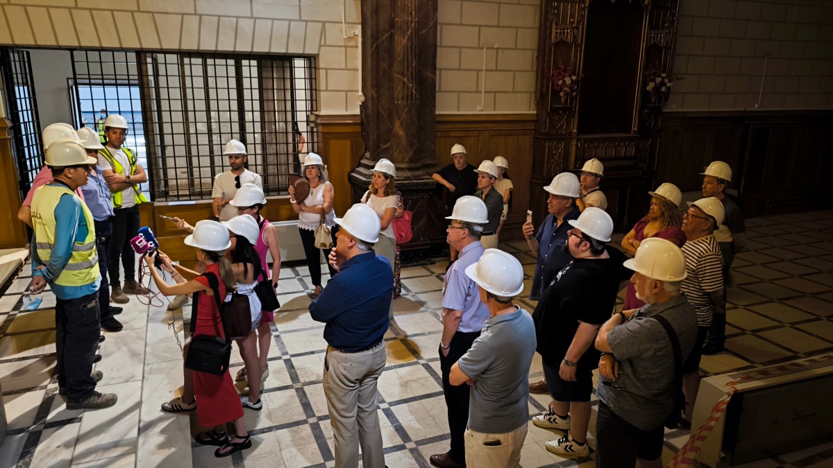 El Ayuntamiento muestra a los vecinos la evolución de los trabajos de recuperación del Convento de Las Terreras AYTO CIUDAD REAL 18/7/2024
