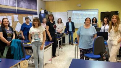 19/07/2024 Participantes en el curso sobre Gestión de Archivos.. La Federación de Mujeres y Familias del Ámbito Rural-Amfar imparte desde el pasado mes de junio un curso sobre 'Gestión de Archivos' que cuenta con 10 mujeres rurales como alumnas, que recibirán el certificado de profesionalidad al término del mismo. SOCIEDAD AMFAR