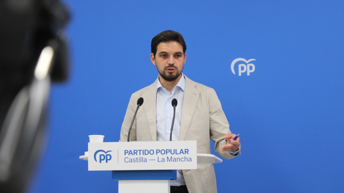 El diputado del PP en las Cortes de Castilla-La Mancha, Santiago Serrano. PP CASTILLA-LA MANCHA 19/7/2024