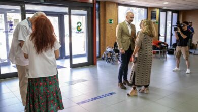 Toledo, 16 de agosto de 2024.- El director general de Recursos Humanos y Transformación del SESCAM, Iñigo Cortázar, realiza una visita al Centro de Salud de Buenavista. (Fotos: D. Esteban González // JCCM)