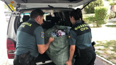 La Guardia Civil interviene más de 2.500 productos falsificados en el recinto ferial de Cuenca. GUARDIA CIVIL 04/9/2024