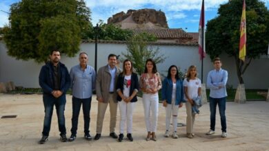 El presidente de la Diputación de Ciudad Real, Miguel Ángel Valverde, en Montiel REMITIDA / HANDOUT por DIPUTACIÓN DE CIUDAD REAL Fotografía remitida a medios de comunicación exclusivamente para ilustrar la noticia a la que hace referencia la imagen, y citando la procedencia de la imagen en la firma 02/10/2024