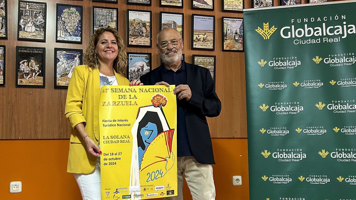 La Fundación Globalcaja revalida su apoyo a la Semana de la Zarzuela de La Solana. REMITIDA / HANDOUT por FUNDACIÓN Fotografía remitida a medios de comunicación exclusivamente para ilustrar la noticia a la que hace referencia la imagen, y citando la procedencia de la imagen en la firma 15/10/2024