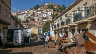 Mira, (Cuenca), 31 de octubre de 2024.- El presidente de Castilla-La Mancha, Emiliano García-Page, ha visitado, en Mira, la zona afectada tras el paso de la DANA. (Fotos: A. Pérez Herrera // JCCM)