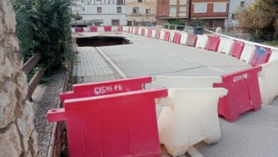(Foto de ARCHIVO) Cortado el paso para peatones del puente sobre la carretera CM-215 en la travesía de Landete. REMITIDA / HANDOUT por JCCM Fotografía remitida a medios de comunicación exclusivamente para ilustrar la noticia a la que hace referencia la imagen, y citando la procedencia de la imagen en la firma 03/11/2024