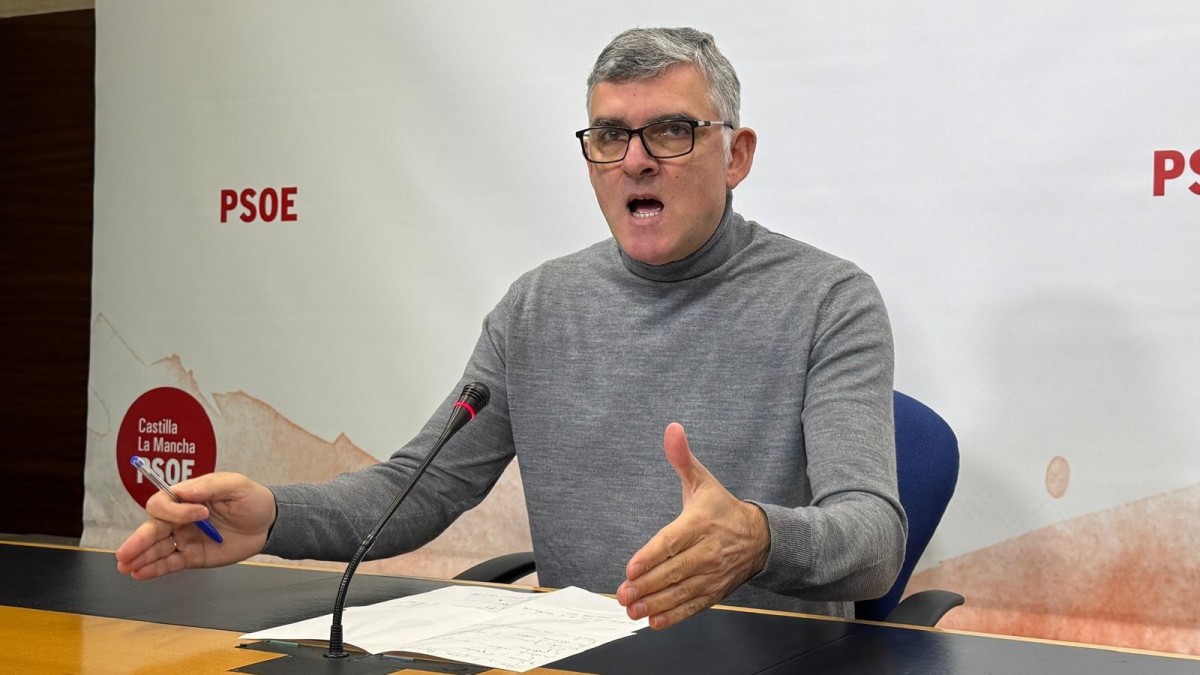 El presidente del Grupo Parlamentario Socialista, Ángel Tomás Godoy, EUROPA PRESS 07/1/2025