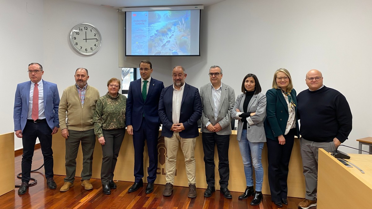 Presentación del proyecto 'Cada paso cuenta' para ayudar a la reconstrucción del restaurante 'El Búho de Letur'. REMITIDA / HANDOUT por UCLM Fotografía remitida a medios de comunicación exclusivamente para ilustrar la noticia a la que hace referencia la imagen, y citando la procedencia de la imagen en la firma 17/2/2025