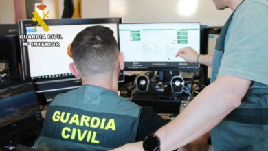 La Guardia Civil de Cantabria detiene a 28 personas en Madrid y Toledo por ciberestafas de más de 82.000 euros REMITIDA / HANDOUT por GUARDIA CIVIL Fotografía remitida a medios de comunicación exclusivamente para ilustrar la noticia a la que hace referencia la imagen, y citando la procedencia de la imagen en la firma 19/2/2025