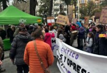 Vox y los convocantes del 8M en Cuenca chocan en la manifestación