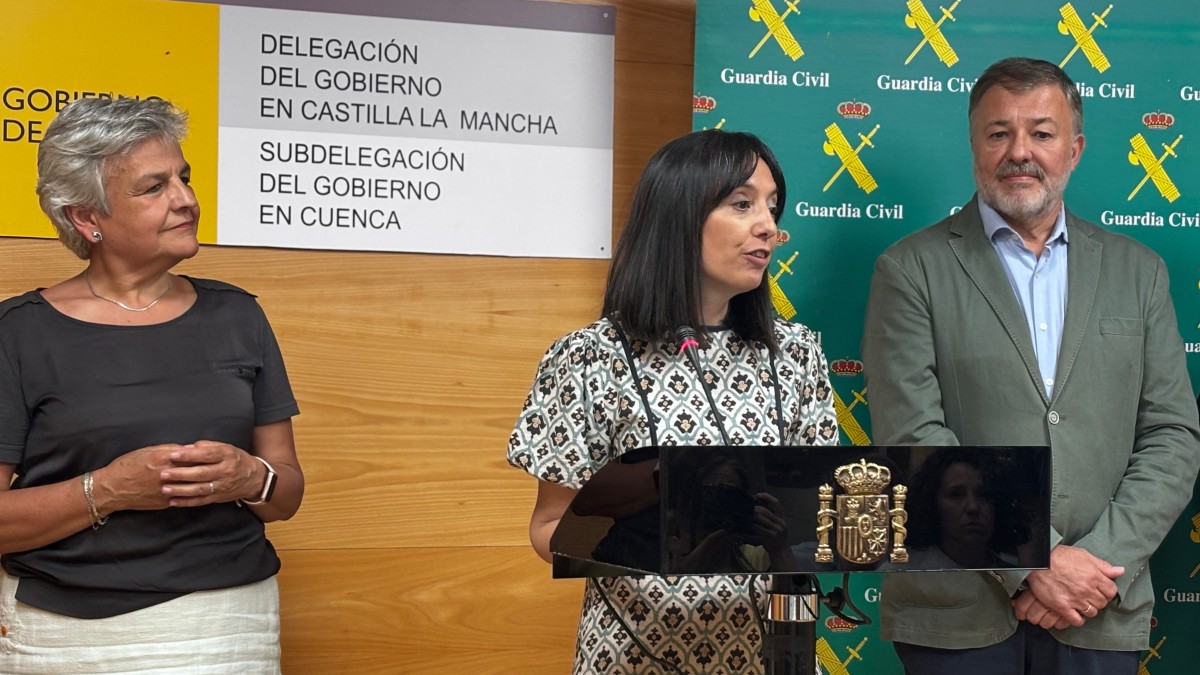 La directora general del Instituto Armado, Mercedes González, en Cuenca. EUROPA PRESS 10/6/2025
